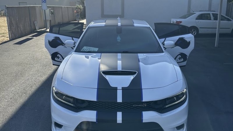 Car window tinting or car window tint