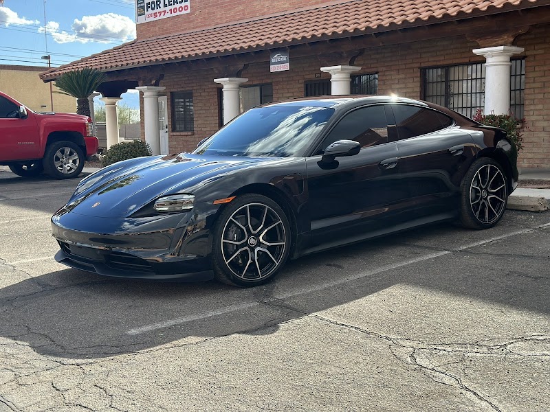 Car window tinting or car window tint