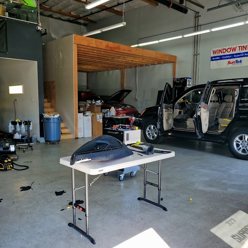 Car window tinting or car window tint