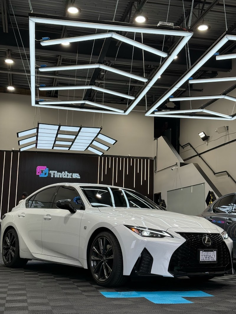Car window tinting or car window tint
