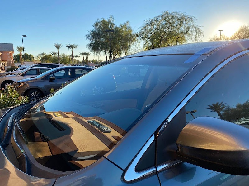 Car window tinting or car window tint