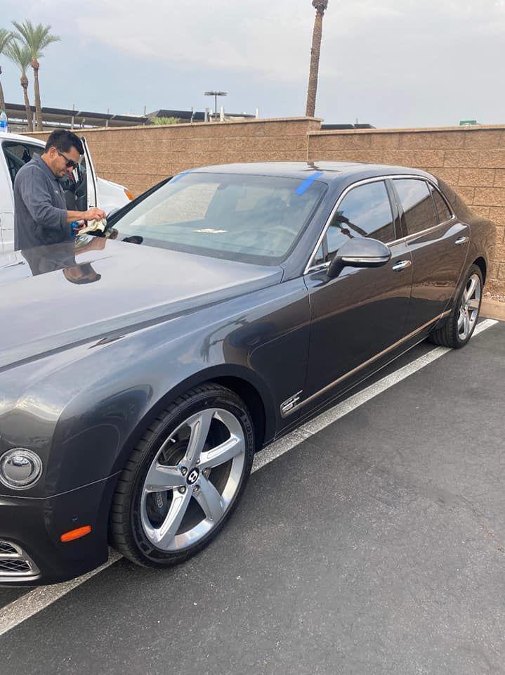 Car window tinting or car window tint