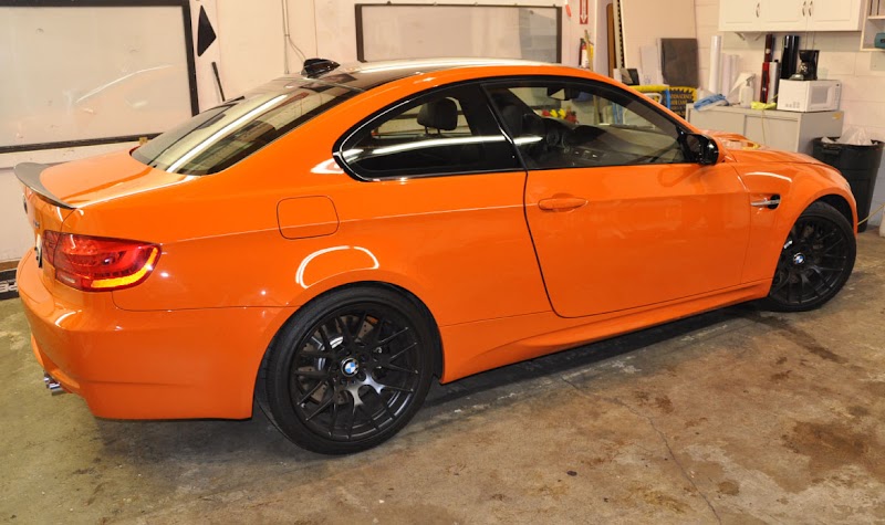 Car window tinting or car window tint