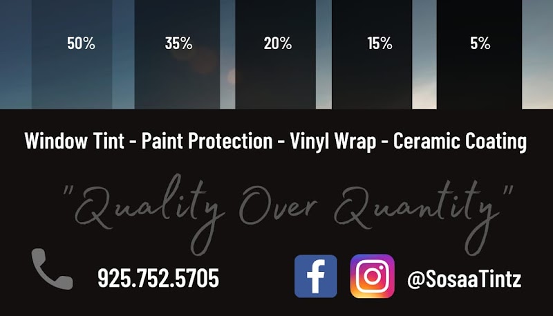 Car window tinting or car window tint