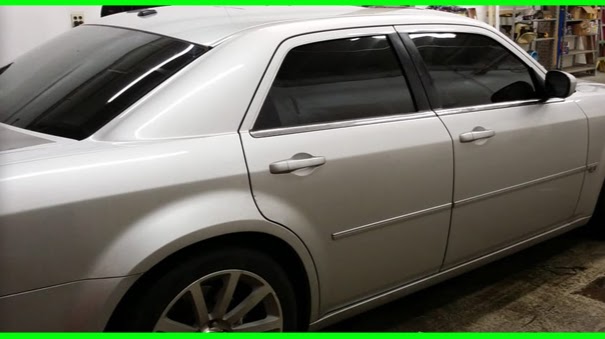 Car window tinting or car window tint