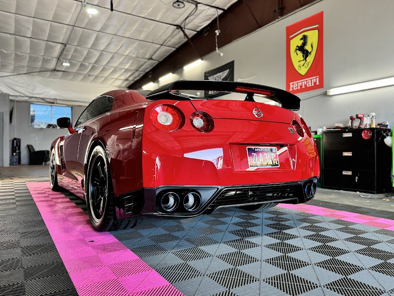 Car window tinting or car window tint