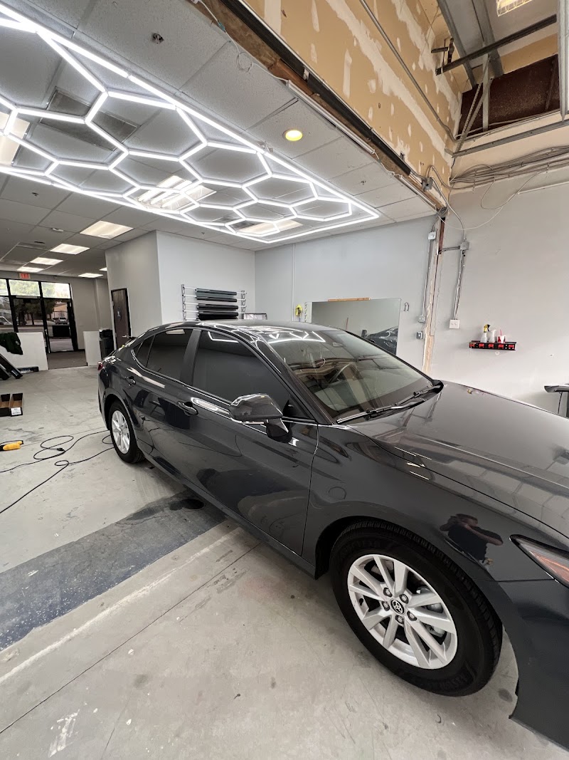 Car window tinting or car window tint