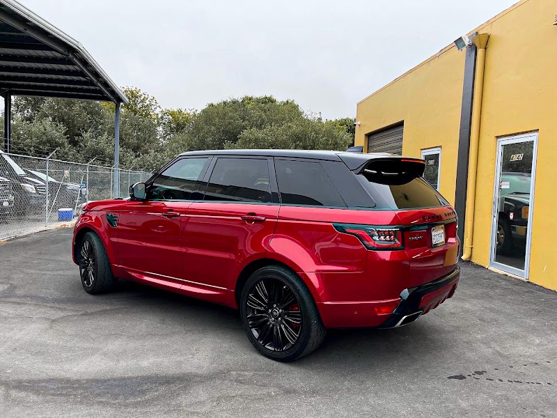 Car window tinting or car window tint