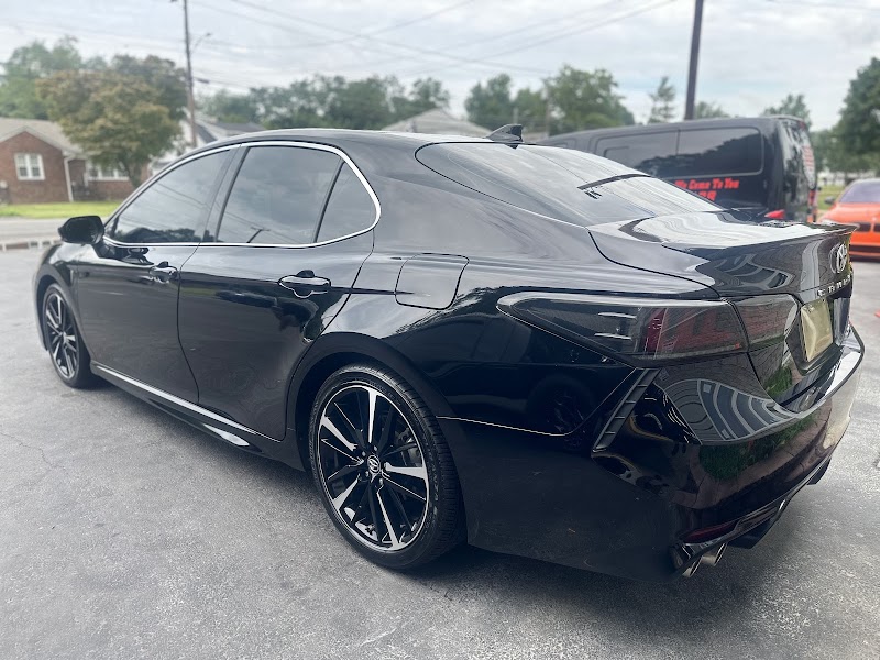 Car window tinting or car window tint