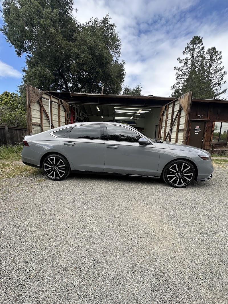 Car window tinting or car window tint