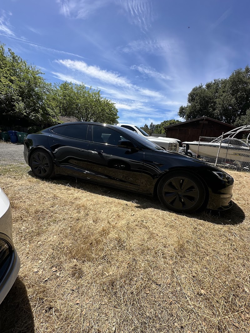 Car window tinting or car window tint