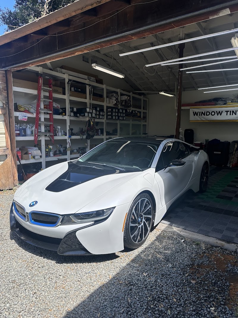 Car window tinting or car window tint