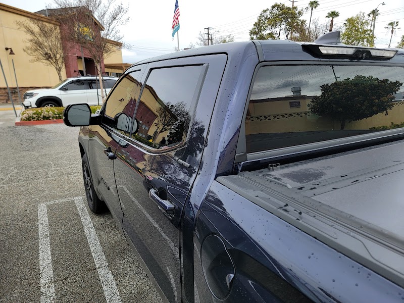 Car window tinting or car window tint