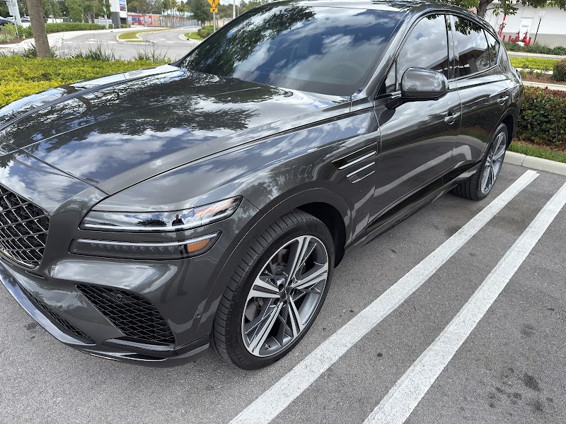 Car window tinting or car window tint
