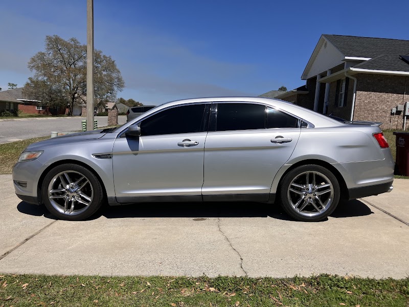 Car window tinting or car window tint