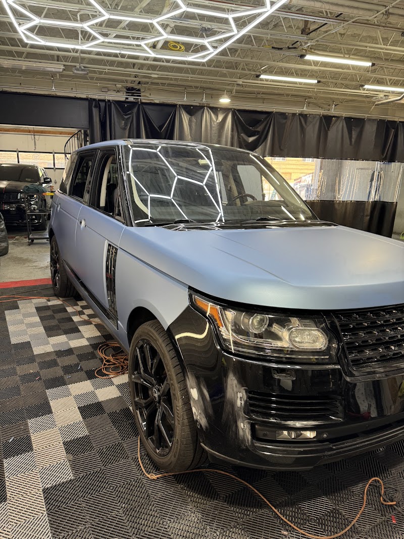 Car window tinting or car window tint