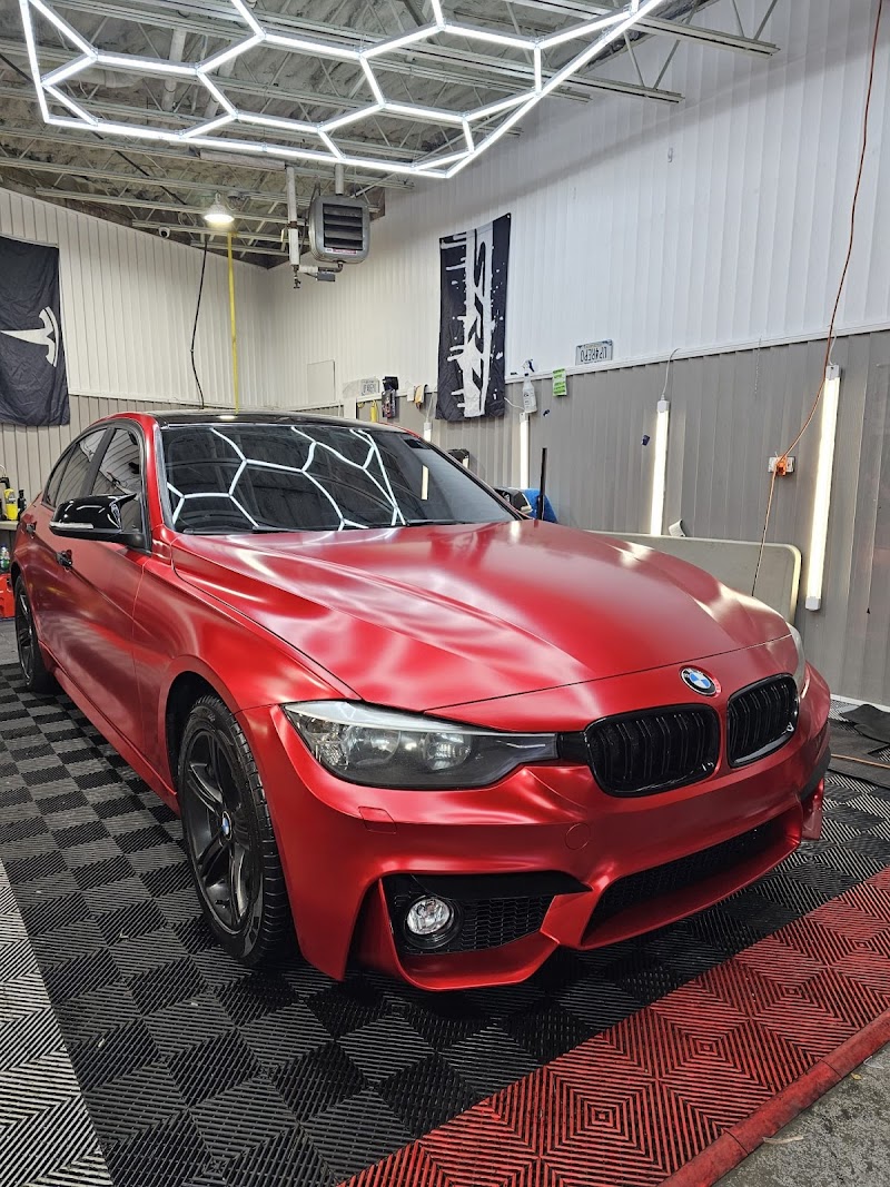 Car window tinting or car window tint
