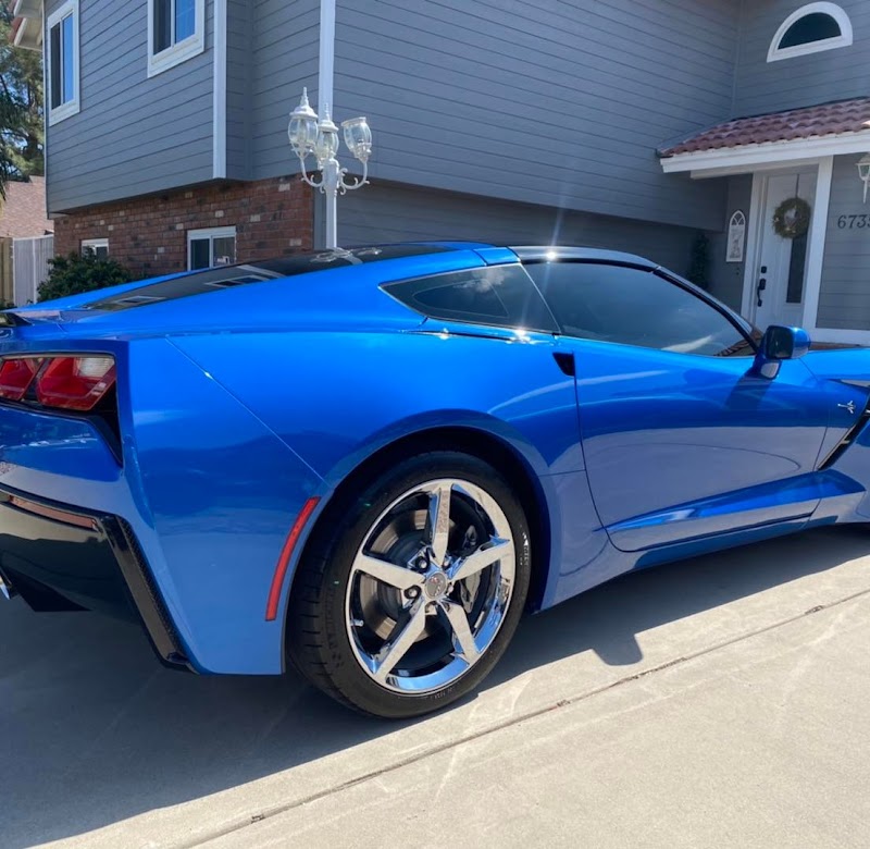 Car window tinting or car window tint