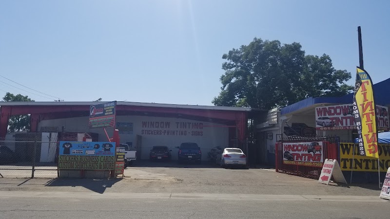 Car window tinting or car window tint