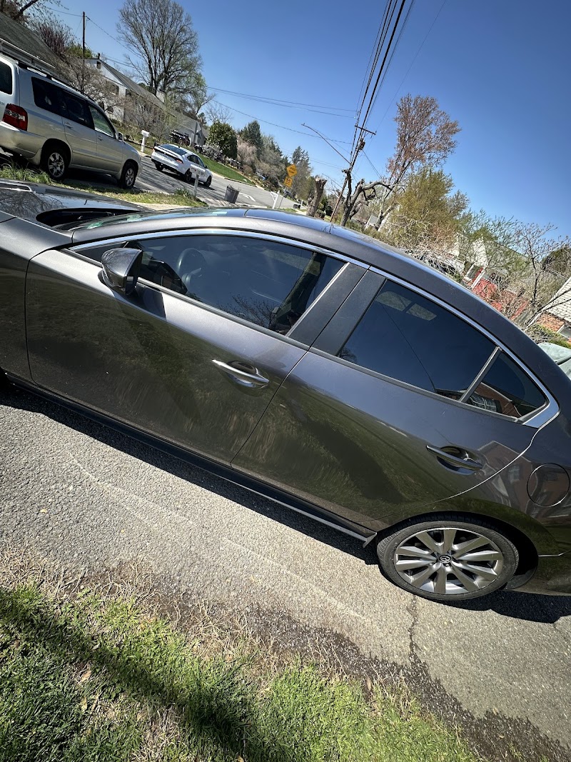 Car window tinting or car window tint
