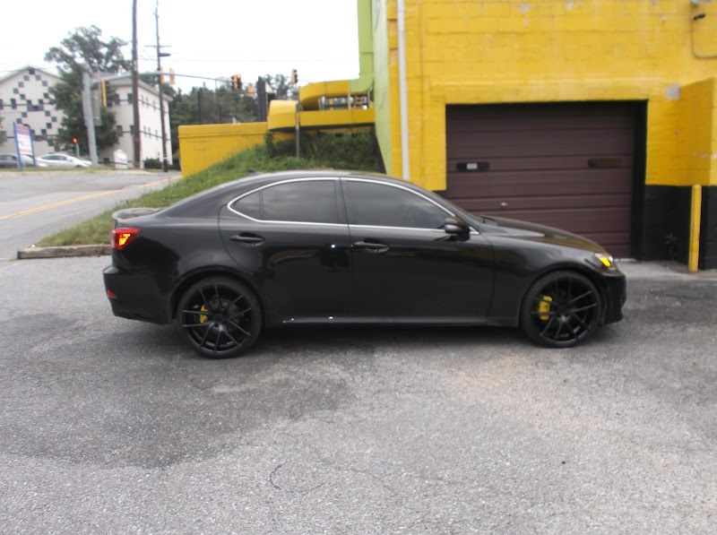 Car window tinting or car window tint