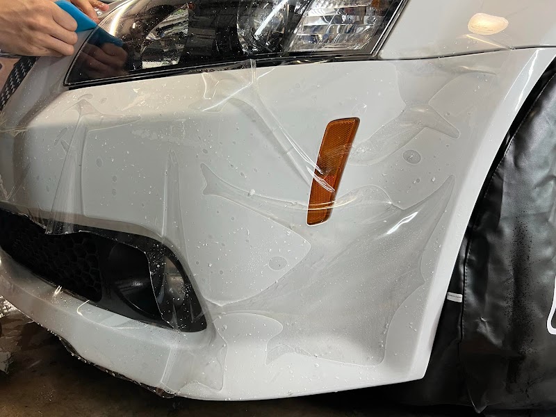 Car window tinting or car window tint