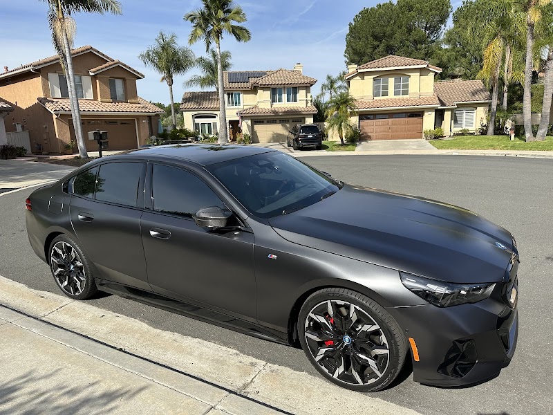 Car window tinting or car window tint