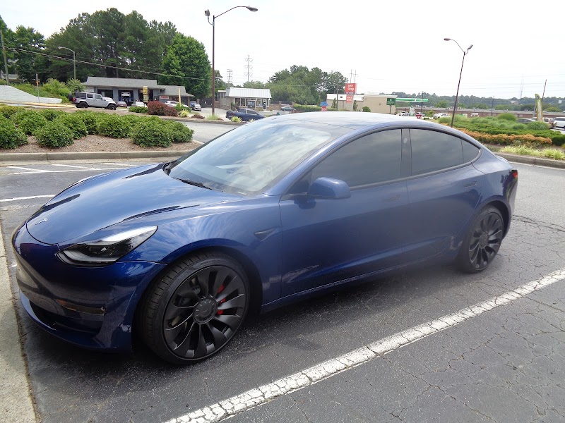 Car window tinting or car window tint