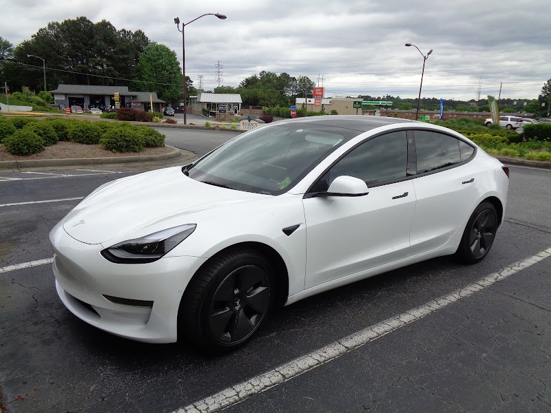 Car window tinting or car window tint