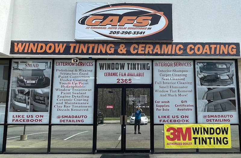Car window tinting or car window tint