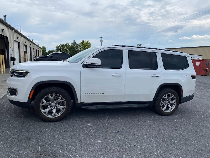 Car window tinting or car window tint