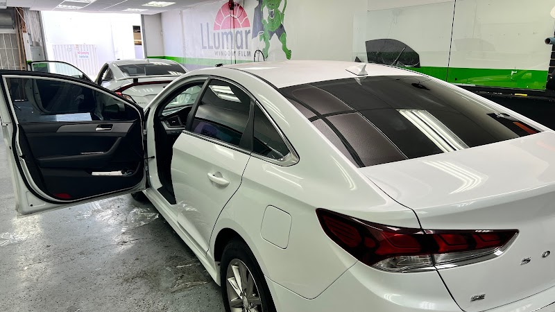 Car window tinting or car window tint