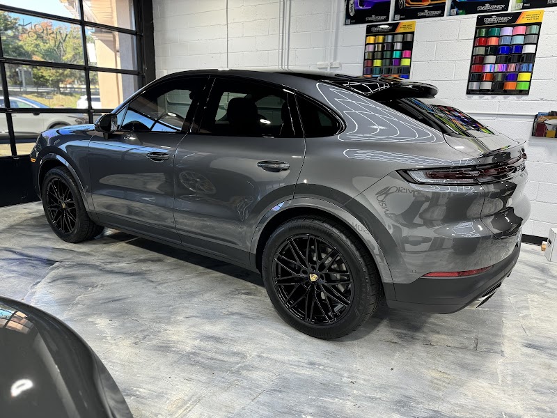 Car window tinting or car window tint