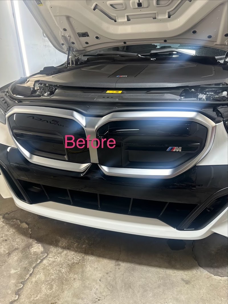 Car window tinting or car window tint