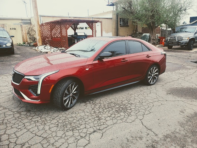 Car window tinting or car window tint