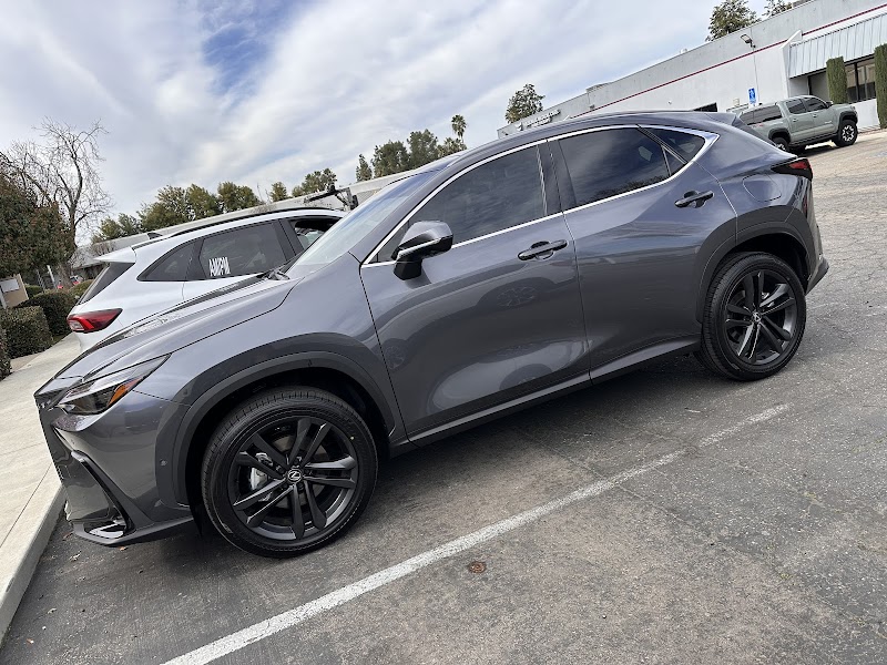 Car window tinting or car window tint