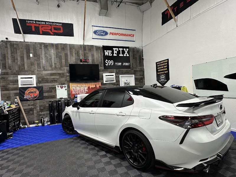 Car window tinting or car window tint