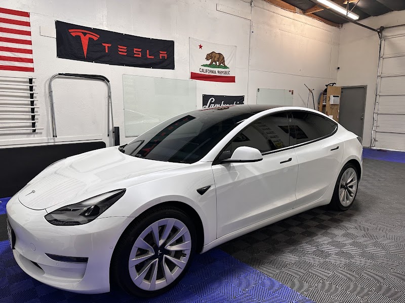 Car window tinting or car window tint