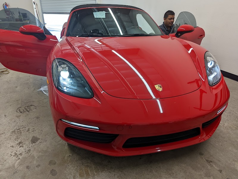 Car window tinting or car window tint