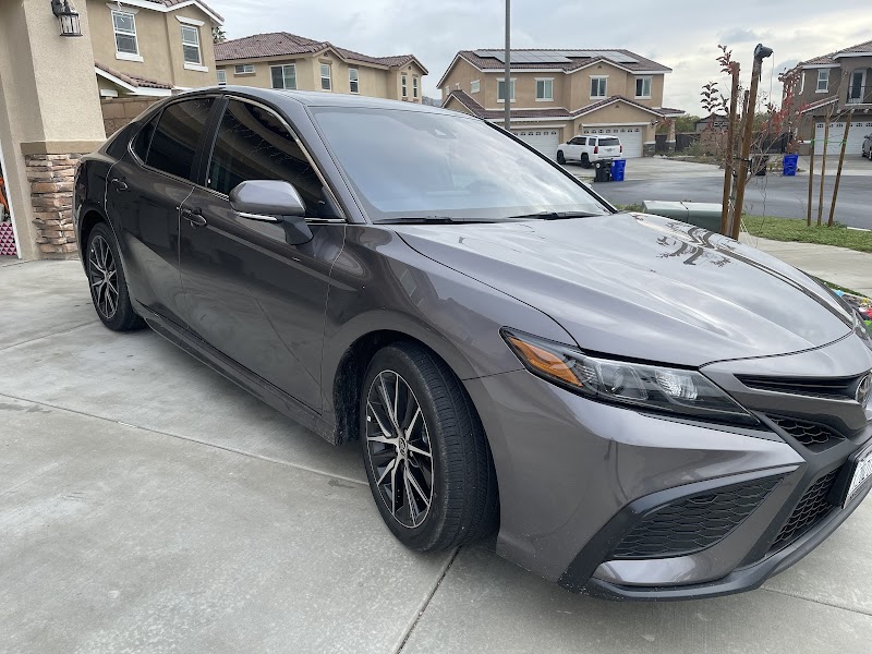 Car window tinting or car window tint