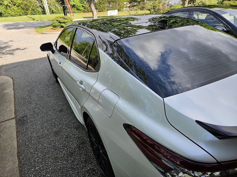 Car window tinting or car window tint