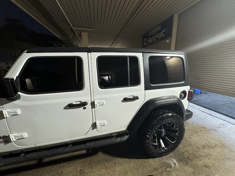 Car window tinting or car window tint