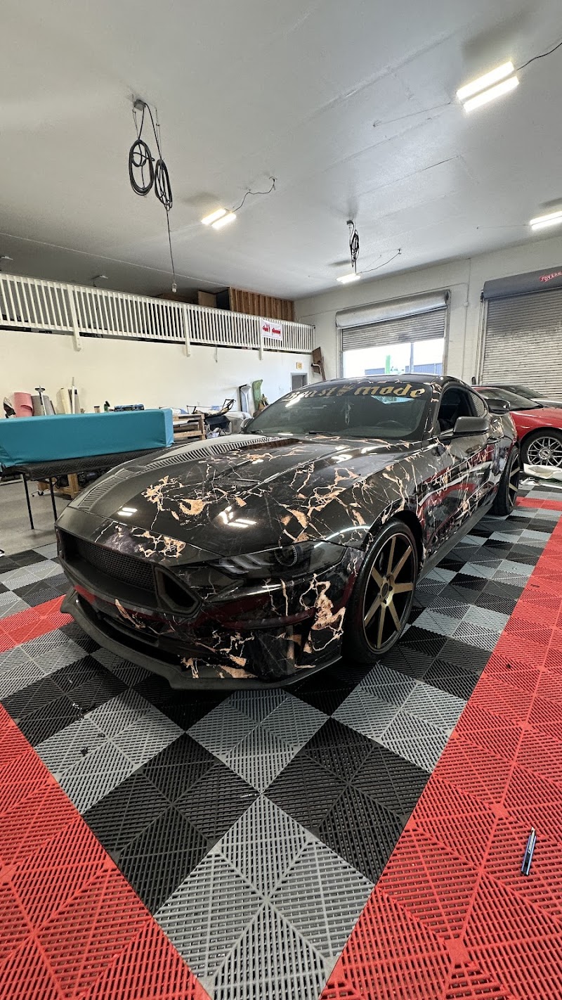 Car window tinting or car window tint