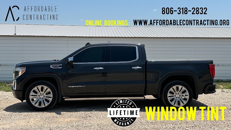 Car window tinting or car window tint