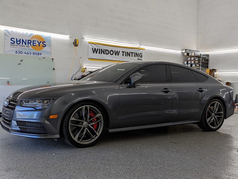Car window tinting or car window tint