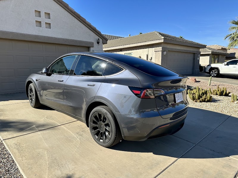 Car window tinting or car window tint