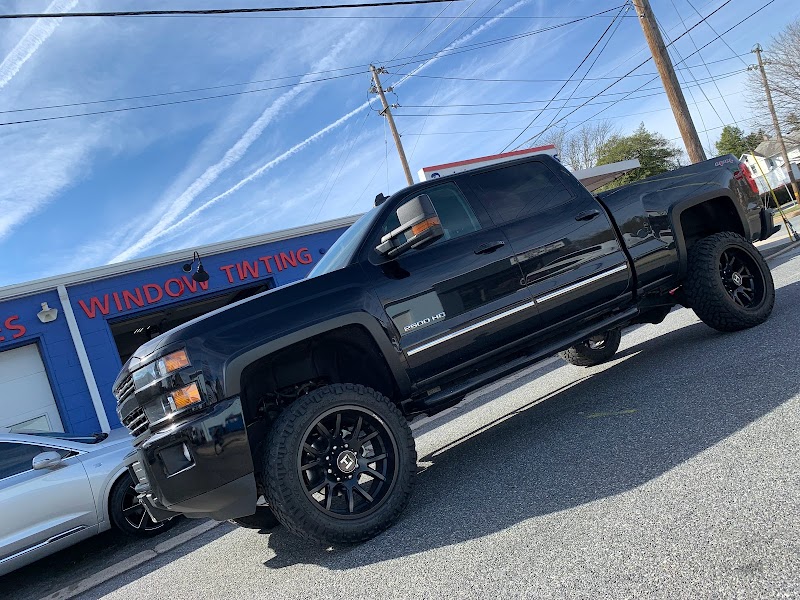 Car window tinting or car window tint