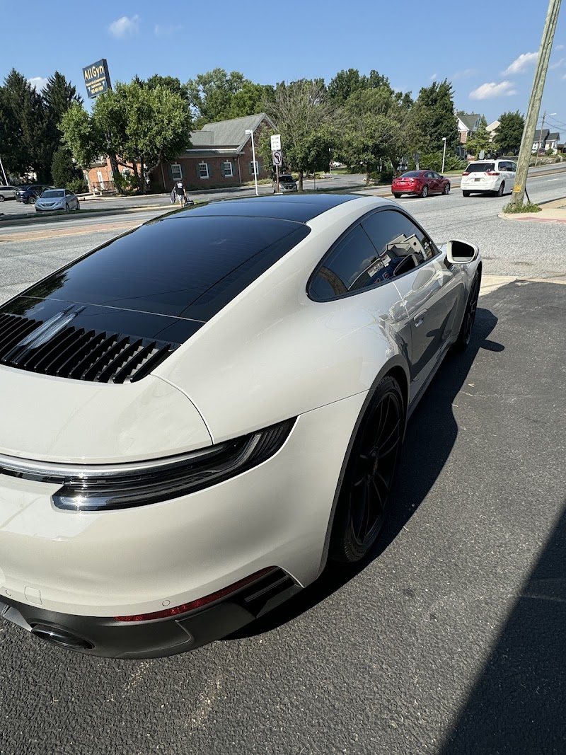 Car window tinting or car window tint