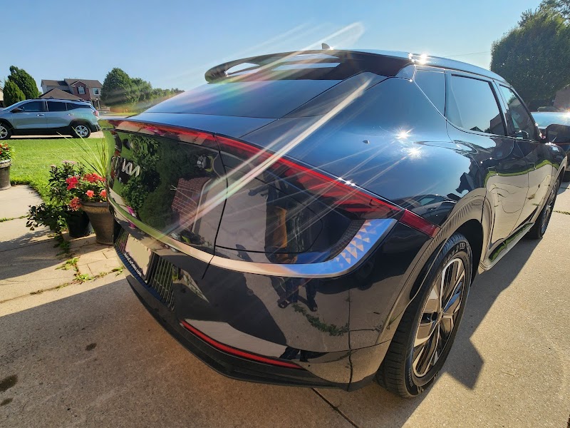 Car window tinting or car window tint