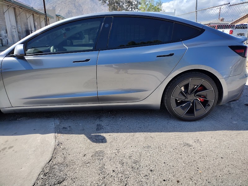 Car window tinting or car window tint